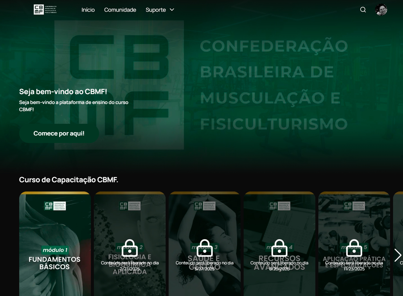 CBMF — capacitação