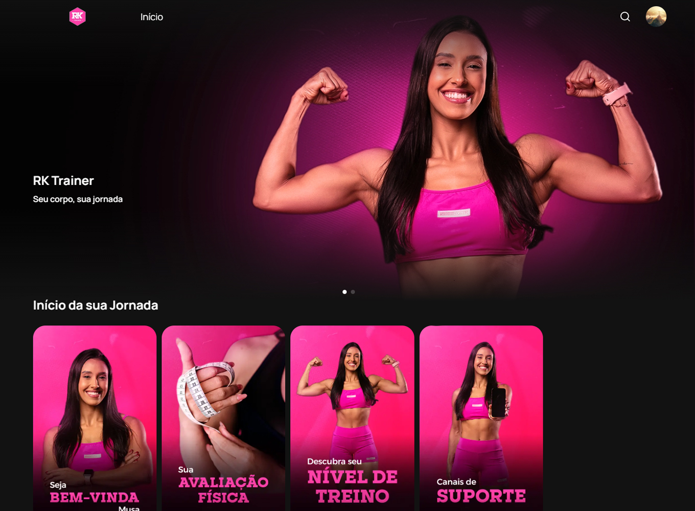RK Trainer — fitness